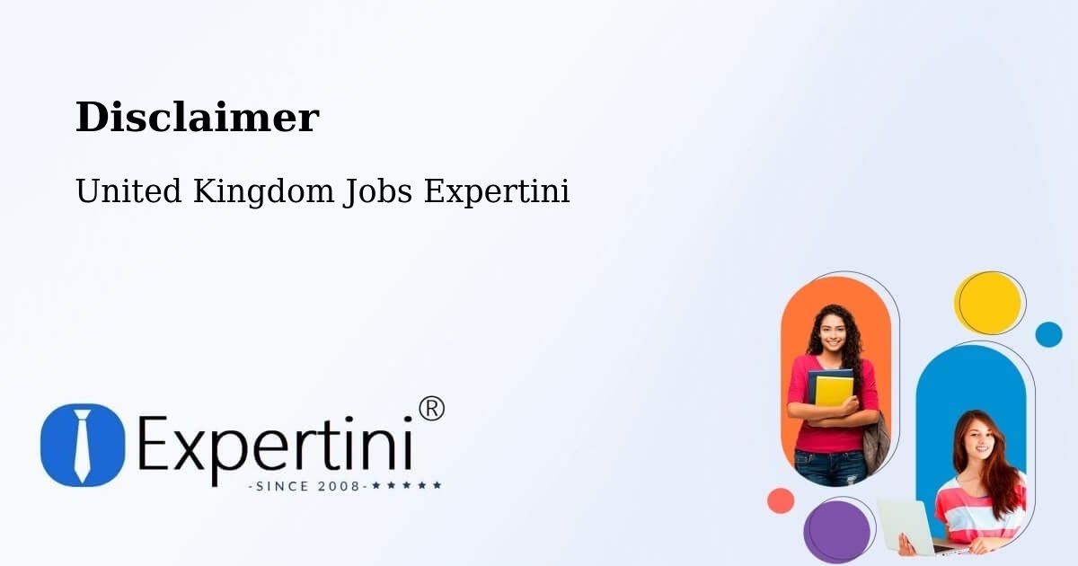 Disclaimer – Gillingham - United Kingdom Jobs Expertini